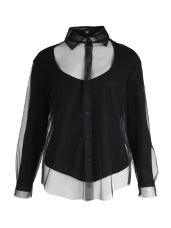 XYRIENNE mesh skjorte