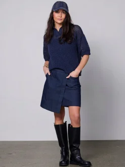YADIRA strikbluse