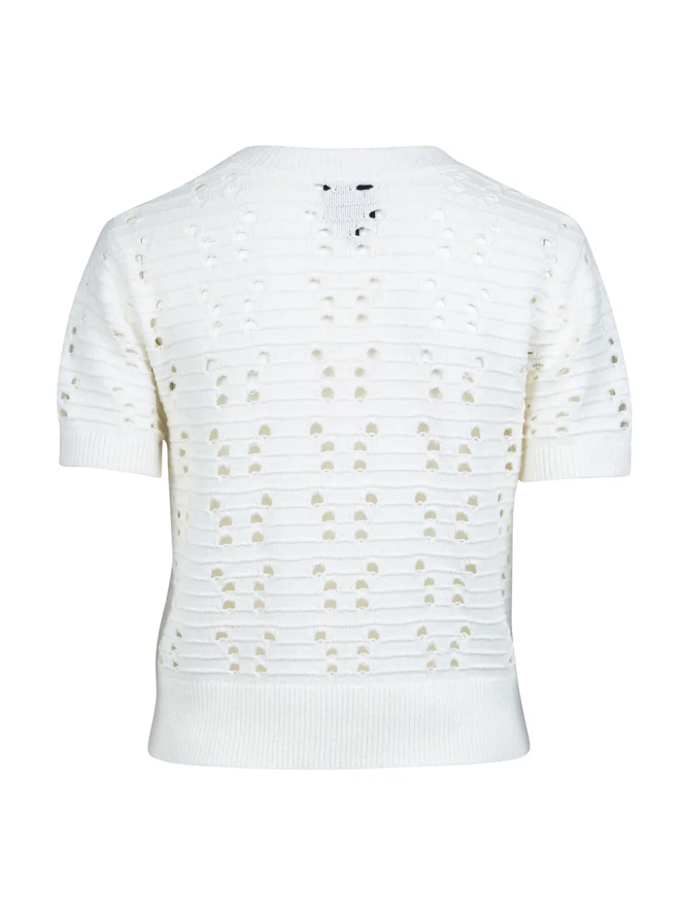 YAFFA s/s strikbluse