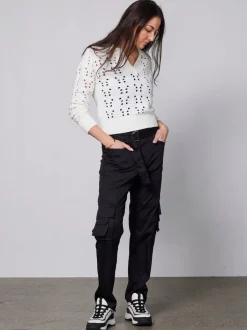 YAFFA strikket bluse
