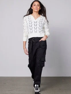 YAFFA strikket bluse