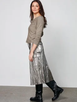 YASMI langærmet t-shirt
