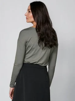 YASMI langærmet t-shirt