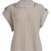 ZINDY strikbluse