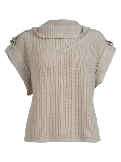 ZINDY strikbluse