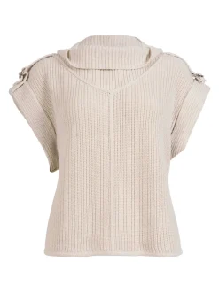 ZINDY strikbluse