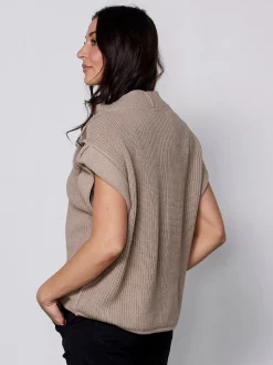ZINDY strikbluse